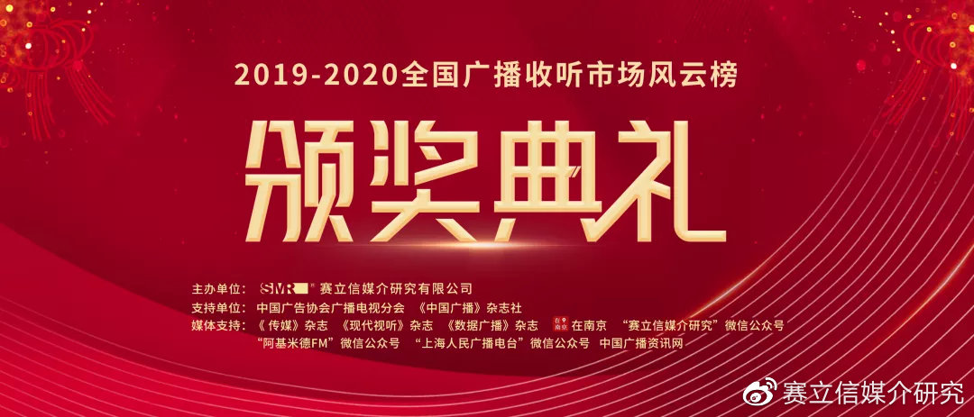 赛立信发布“2019-2020全国广播收听市场风云榜”