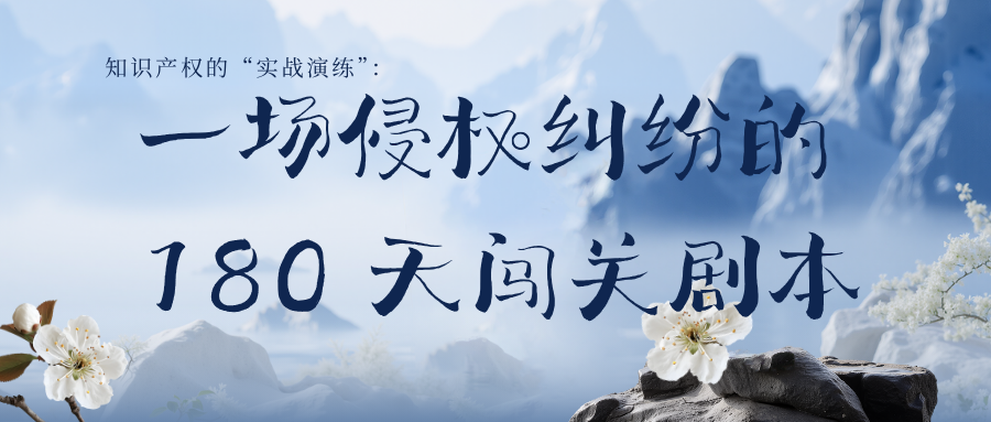 知识产权的“实战演练”：一场侵权纠纷的 180 天闯关剧本